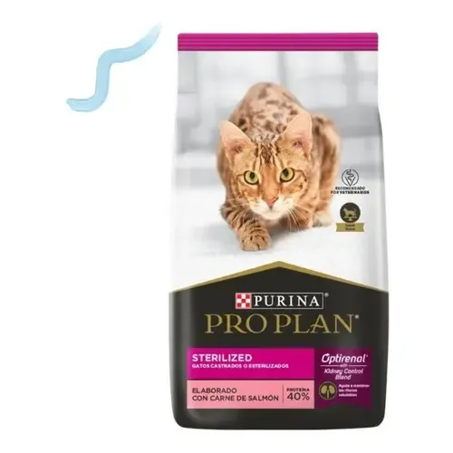 Purina Pro Plan Sterilized Gato Castrado Adulto Salmon 3kg