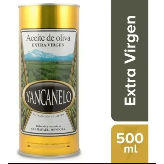 Yancanelo Aceite De Oliva Extra Virgen Clásico 500mL