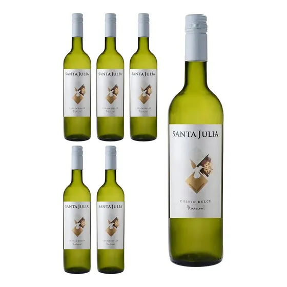 Vino Blanco Santa Julia Chenin Dulce Natural 750ml Caja 6