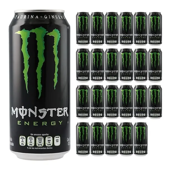 Bebida Energizante Monster Energy Drink X 473ml X24 Quirino