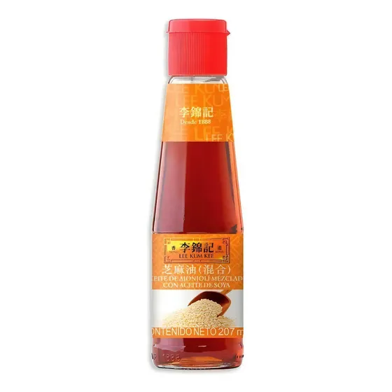 Aceite De Sesamo Con Soja Lee Kum Kee 207 Ml