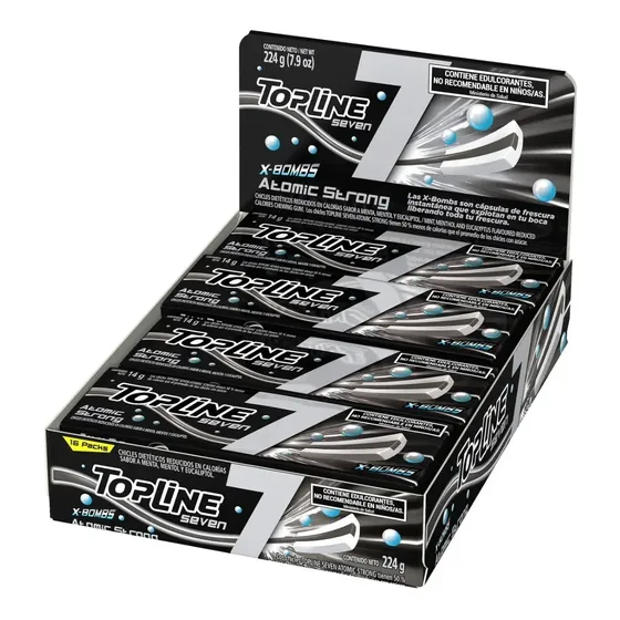 Arcor Seven X-Bombs atomic strong con atomic strong 14 g 16 u
