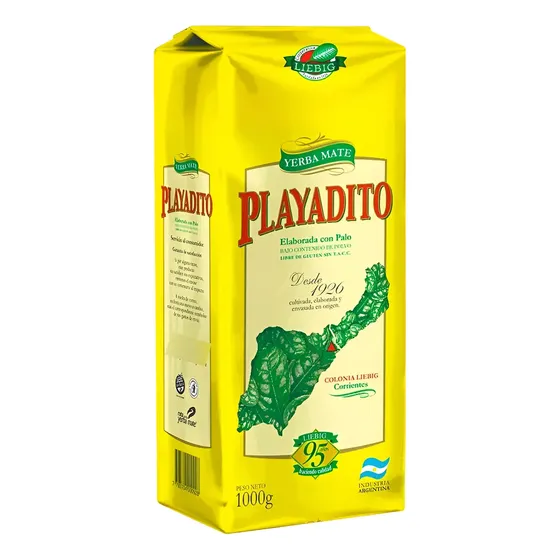 Yerba Mate Playadito Suave 1kg