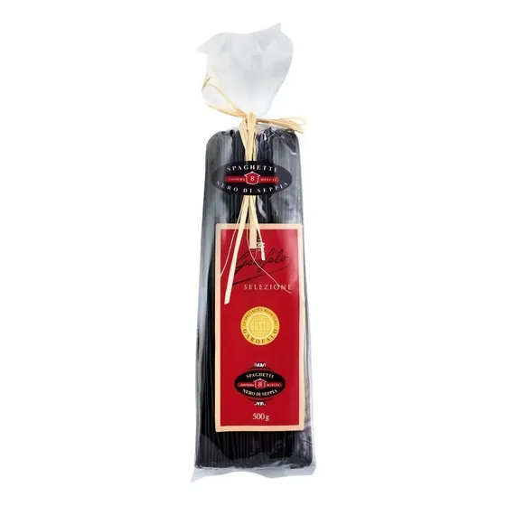 Pasta Italiana Garofalo Spaghetti Nero Di Seppia 500g