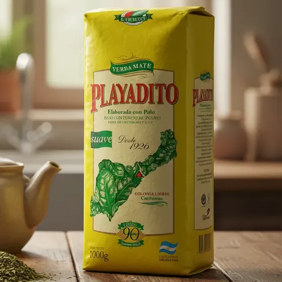 Yerba Mate Playadito Suave 1000g