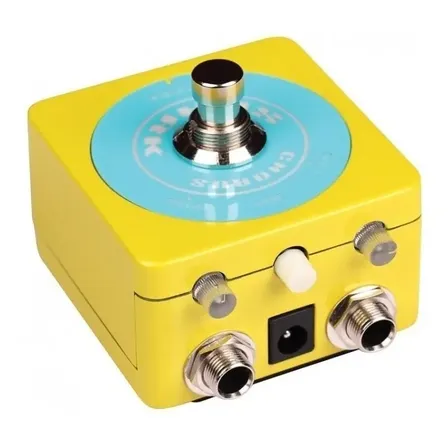 Pedal Chorus Mooer Spark Analógico Guitarra Eléctrica 9V Amarillo