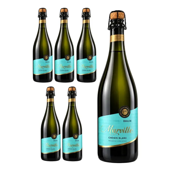 Champagne Murville Espumante Dulce 750 Ml X 6 Botellas!!