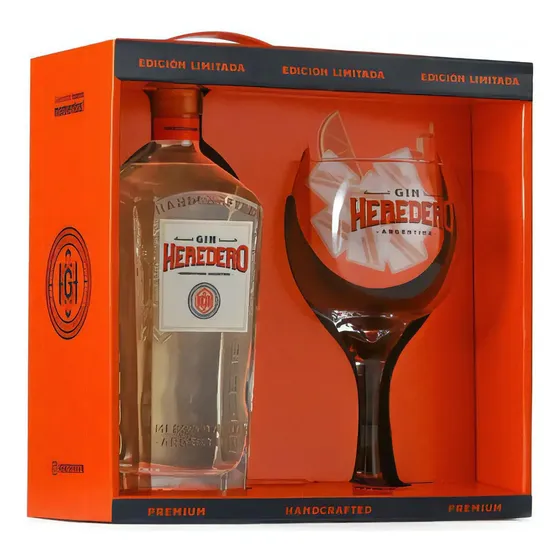 Gin Heredero Premium Mesopotamian Mandarina 700 mL Origen Argentina
