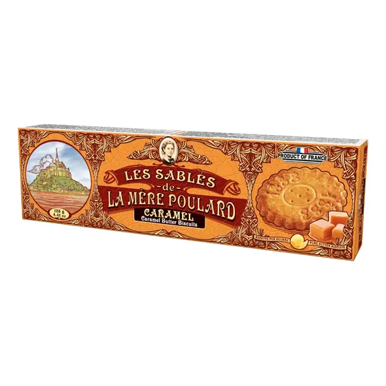 Galletitas Sables De Manteca Caramel La Mere Poulard 125gr