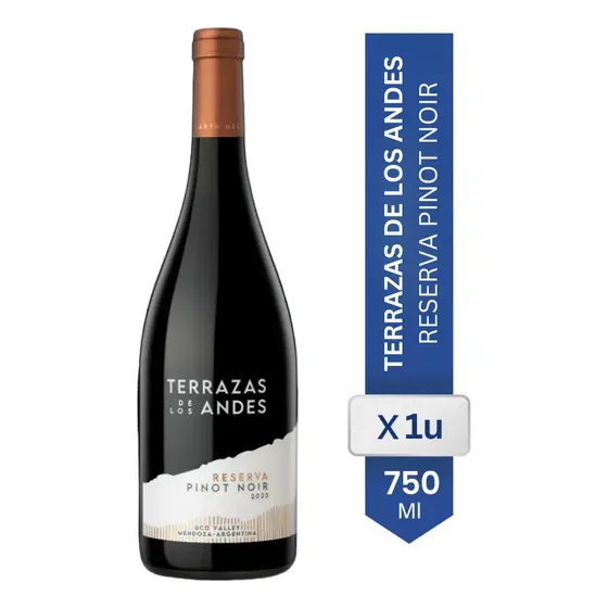 Vino Tinto Terrazas De Los Andes Reserva Pinot Noir 750ml