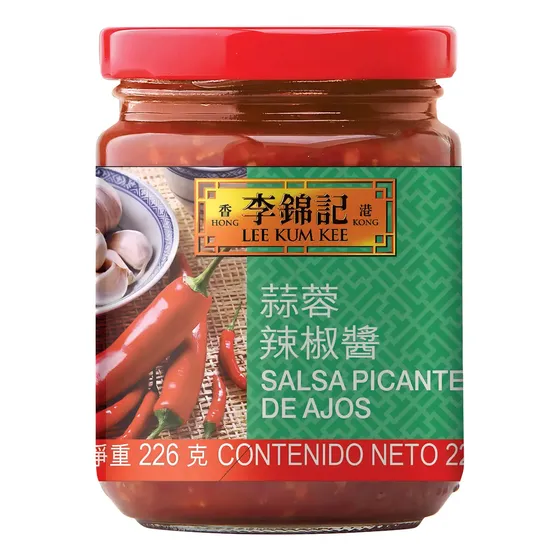 Salsa De Pimientos Y Ajos Lee Kum Kee 226g Picante