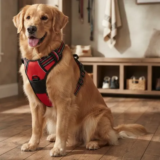 Arnés Antifugas Ajustable Seguridad Para Perro