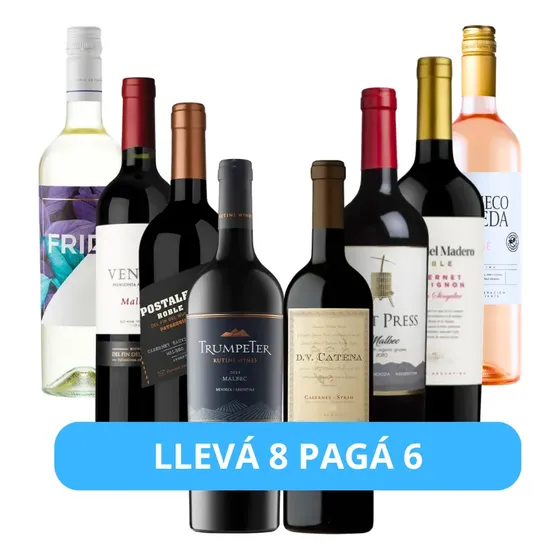Vinos Trumpeter De Rutini Y Boutique En Combo. A Quirino