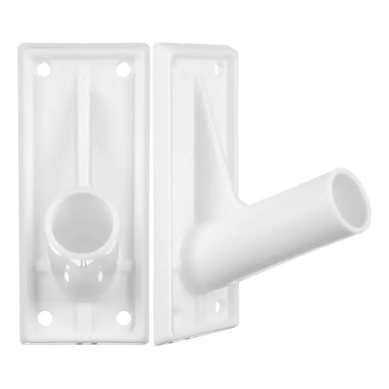 Soporte De Pared Para Mástil De Bandera, 2 Piezas