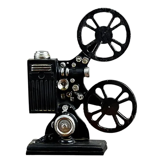 Modelo De Proyector De Película Retro, Adorno, Escaparate