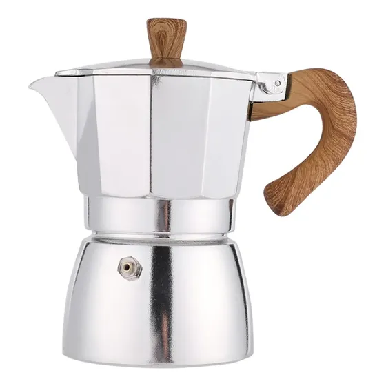 Cafetera Moka Café Expreso Percolador Olla Estufa 300 Ml