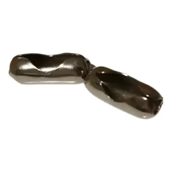 Canoa Union Para Cadena Bolita Collar Bronce Pack X10 Unid