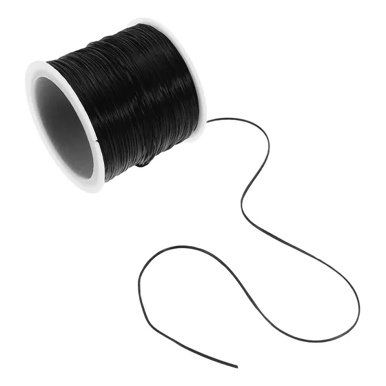 1 Rollo De Hilo Elástico Para Extensiones De Cabello Elástic