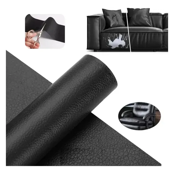 Pack X4 Parche Reparador Adhesivo Cuero Sillon Tapizado