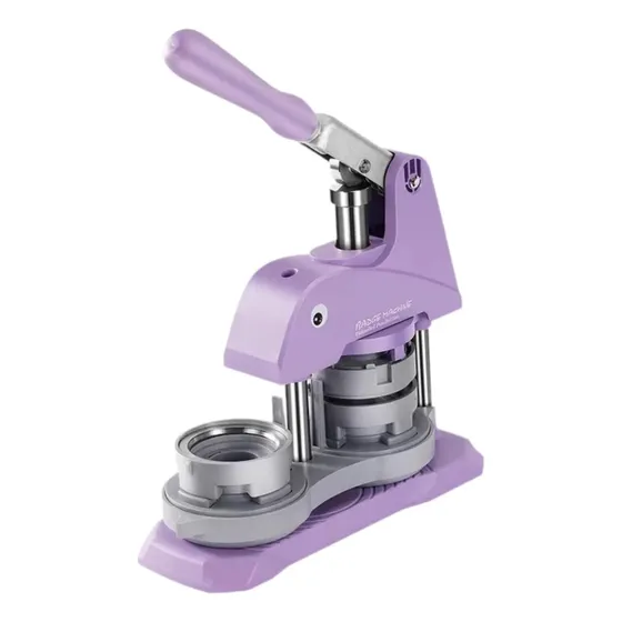 Máquina Para Hacer Botones, Insignias, Redondos, Sin