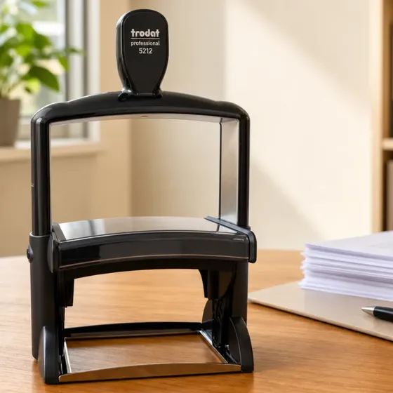 Sello Automatico Trodat 5212 Grande Emprendedor Sin Lineas