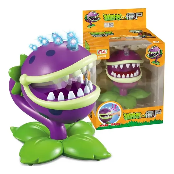 Juguete Figura Planta Carnívora Tipo Plants Vs Zombies