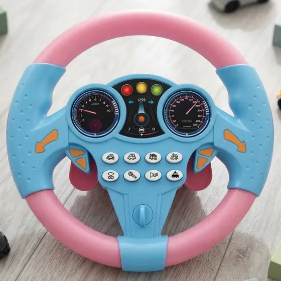 Volante De Juguete Musical Con Sonidos Para Bebé