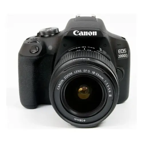 Cámara Dslr Canon Eos 2000d 18-55mm Negro 2727c012eu Negro