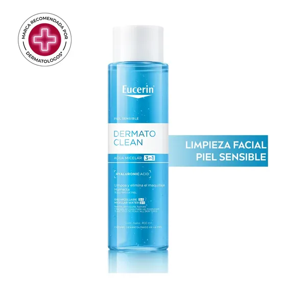 Eucerin Dermatoclean Loción Micelar 3 En 1 Todo Tipo De Piel 400ml