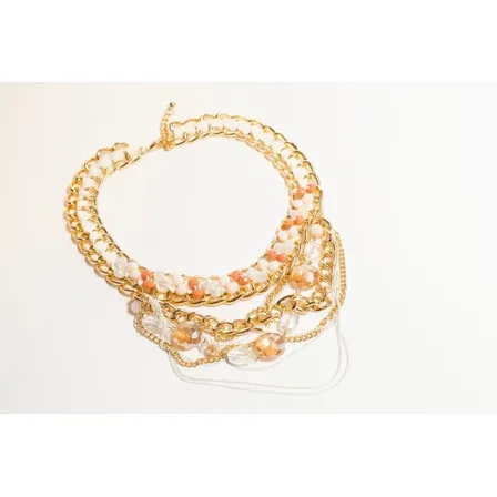 Collar Cadena Choker Gargantilla Cadena Excelente Calidad!!! Dorado