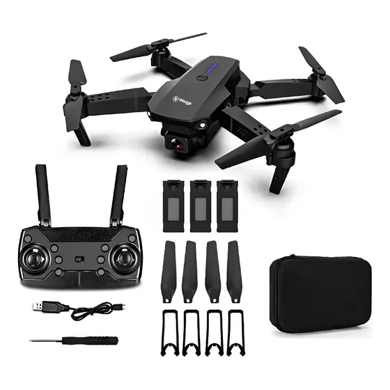 Drone Mini Waggs Con Cámara Hd Y 2 Baterías Recargables