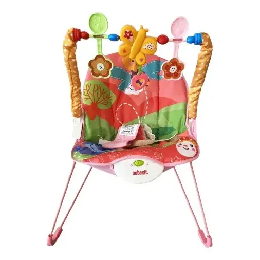 Silla mecedora para bebé Bebesit 8203 rosa