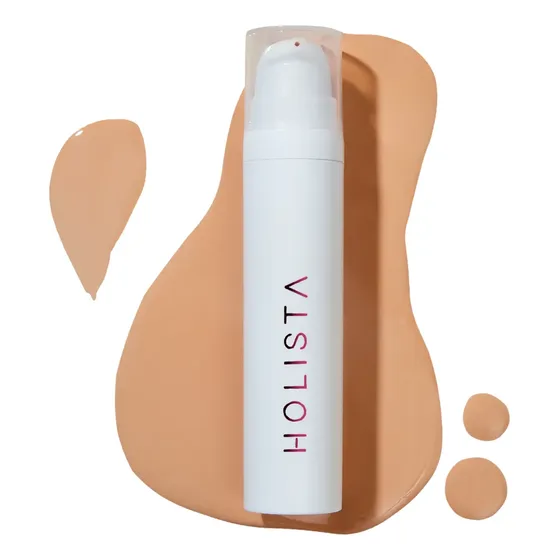 Base de maquillaje líquida Holista Skincare Makeup CC Serum tono light/medium - 25mL