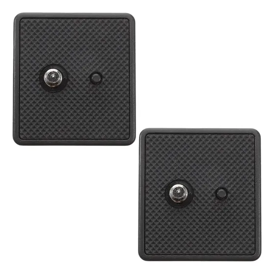 2 Placas De Liberación Rápida Para Cámara 1/4 PuLG