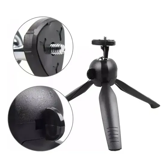 Mini Tripode Macizo Plegable Celular Camara Panel Soporte Veoquiero