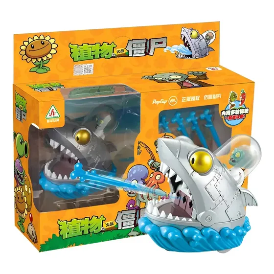 Juguete Tiburón Mecánico Plants Vs Zombies Con Dardos