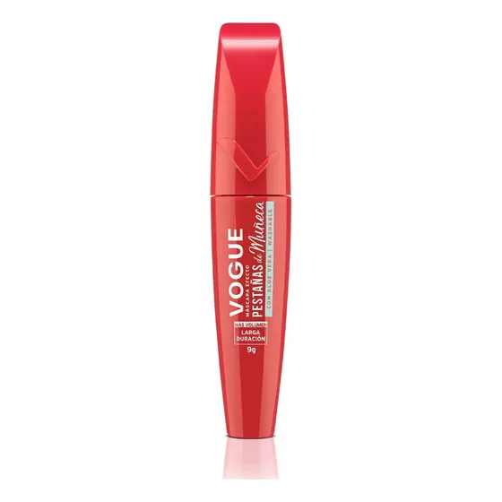 Máscara de Pestañas Efecto Pestañas De Muñeca Washable de Vogue 9.ml