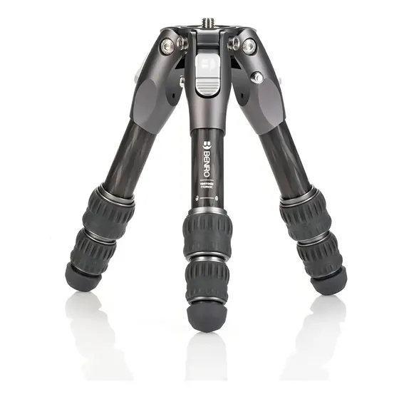 Tripode Benro Fibra Carbono S/ Columna Sop10kg Tortoise 03c