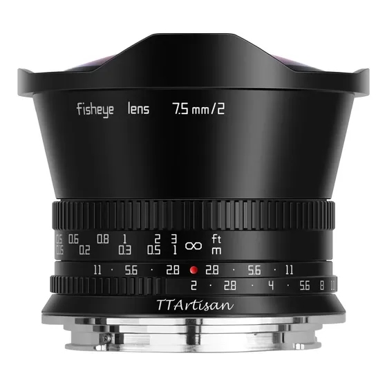 Ttartisan Lente Ojo De Pez Aps-c De 0.295 In F2.0 Con Ángulo