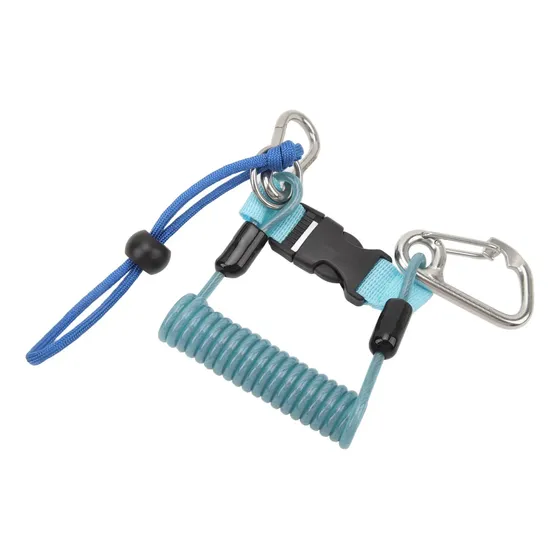 Gancho Para Cámara De Buceo, Cuerda De Resorte, De Acero Ino