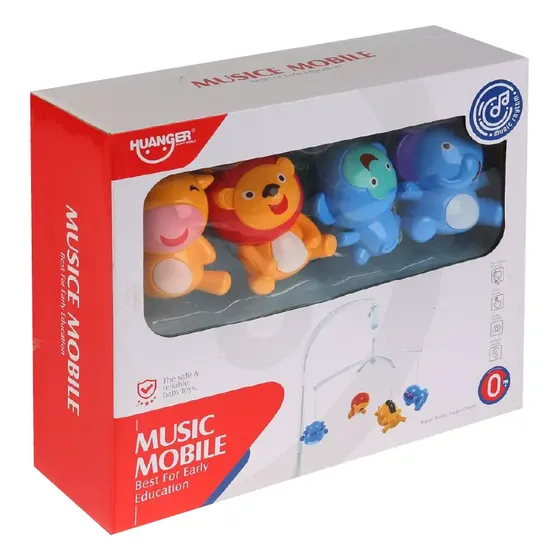 Movil Cunero Con Sonajeros Juguetes Para Bebés