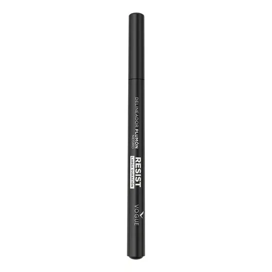 Delineador De Ojos Plumón Resist Color Negro 1.2ml Vogue
