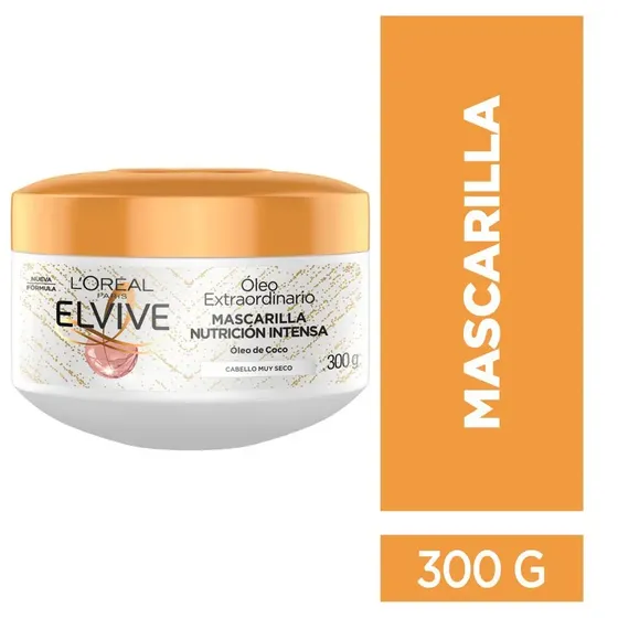Crema De Tratamiento Elvive L´oréal Óleo Extraordinario 300g
