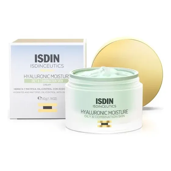 Isdinceutics Hyaluronic Moisture Piel Grasa Y Mixta X 50 Gr Momento De Aplicación Día/noche