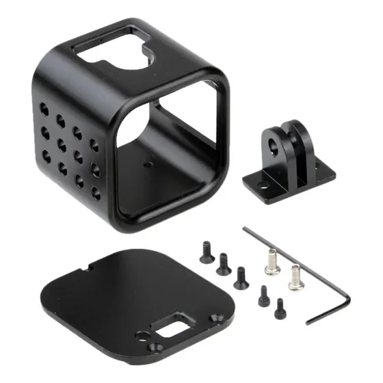Montura De Marco De Aluminio Para Hero 5 Session 4 Negro