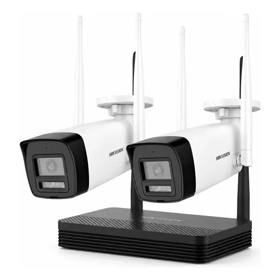Kit Cámaras De Seguridad Bullet Wifi 4mp Easy Link Hikvision