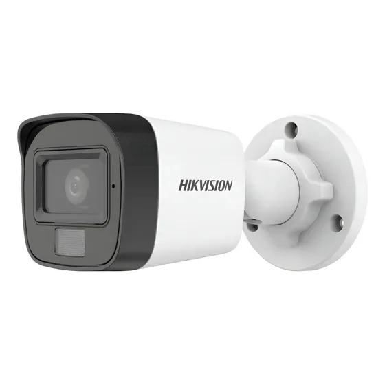 Camara Seguridad Hikvision Mini Bullet 2mp Luz Blanca Audio