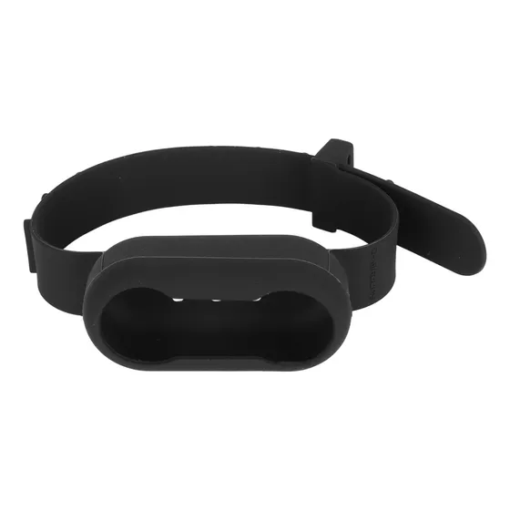 Pulsera Deportiva Negra Con Funda De Silicona Para Cámara De