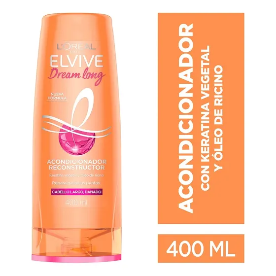 Acondicionador Elvive Dream Long Cabello Largo Dañado 400ml