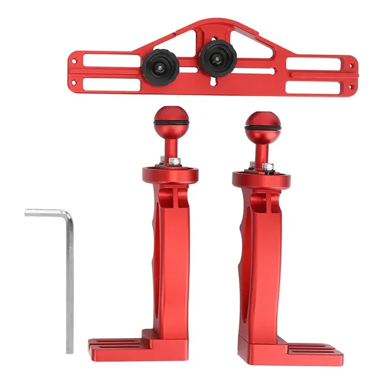 Soporte Para Cámara Deportiva Submarina Rojo Rojo, Totalment